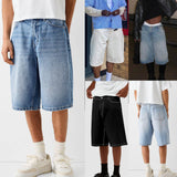 Men's New Denim Middle Pants