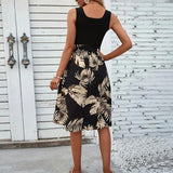 Women's Fashion New Casual Elegant Dress - WOMONA.COM