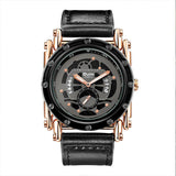 Personalized Men's Watch Calendar Luminous Belt - WOMONA.COM