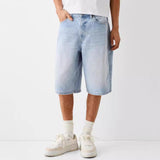 Men's New Denim Middle Pants