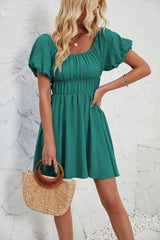 Women's Elegant Slim Waist Dress - WOMONA.COM