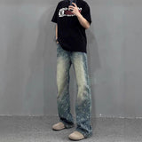 American Retro Washed Bootcut Trousers