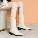 new Autumn Fashion Mid-calf Boots For Women - WOMONA.COM