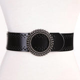 No Hole Ladies Belts For Dresses Real Leather - WOMONA.COM