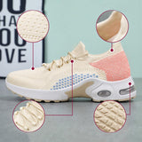 Lace-up Air Cushion Sneakers Women - WOMONA.COM