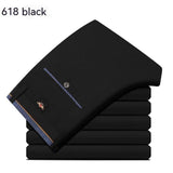 Suit Pants Middle-aged High Elastic Casual Pants - WOMONA.COM