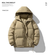 Loose Casual Cotton-padded Jacket - WOMONA.COM