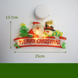 Christmas Decoration Lights Santa Snowman Elk - WOMONA.COM