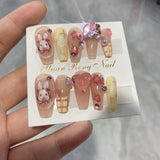 Fake Nails Patch Can Be Taken With Sweet Pet Rabbit - WOMONA.COM