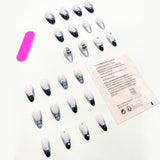 Queen Mother Rhinestone Nails Patch Nail Stickers - WOMONA.COM