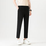 Casual Small Trousers Stretch Pencil Pants Men's - WOMONA.COM