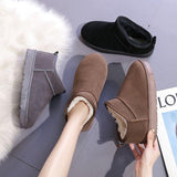 Thickened Plush Boots For Women - WOMONA.COM