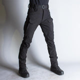 IX7 Shell Tactical Pants Men's Business Shirt Fleece Trousers - WOMONA.COM