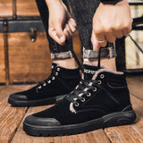 Ankle Boots Men Winter Warm Plush Shoes - WOMONA.COM