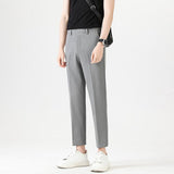 Casual Small Trousers Stretch Pencil Pants Men's - WOMONA.COM