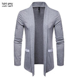 New Plus Size Men's Coat Cardigan - WOMONA.COM