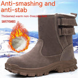 Thickened Warm Boots Labor Insurance Work - WOMONA.COM