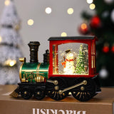Christmas Gift Train Decoration Small Night Lamp - WOMONA.COM