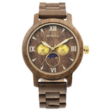 Fashion Sports Quartz Wooden Watch - WOMONA.COM
