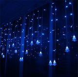 Christmas Lantern Strings Holiday Lanterns Christmas Tree Curtain Lights - WOMONA.COM