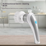 Electric Cleaning Brush 4 In 1 Spinning Scrubber Handheld Electric Cordless