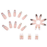Ballet Armor Fake Nails One Second Wear 24 Pieces Boxed - WOMONA.COM