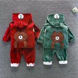 Three-piece Set Of Baby Clothes For Children - WOMONA.COM