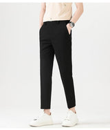 Casual Small Trousers Stretch Pencil Pants Men's - WOMONA.COM