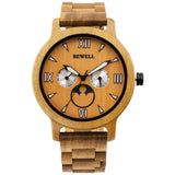 Fashion Sports Quartz Wooden Watch - WOMONA.COM