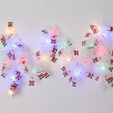 Christmas Ribbon Strip Light Band Atmosphere String - WOMONA.COM