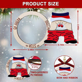 Christmas Gift Pendant Bell Wooden Hanging Decoration Pendant - WOMONA.COM