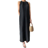 Simple Halter Skirt - WOMONA.COM