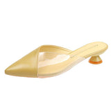 Stitching Outer Wear Fashionable Slippers - WOMONA.COM