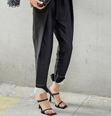 Square Toe Chain Sandals - WOMONA.COM