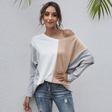 Casual Long-Sleeved T-Shirt - WOMONA.COM