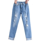 Ripped Jeans Summer New Style - WOMONA.COM