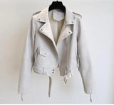 Leather Jacket Spring And Autumn - WOMONA.COM