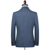 Knitted stretch men's casual suit For Men - WOMONA.COM