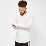 Long-sleeved T-shirt for men - WOMONA.COM