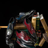 Business Formal Wear Leather Shoes - WOMONA.COM