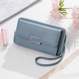 Large capacity stylish long wallet - WOMONA.COM
