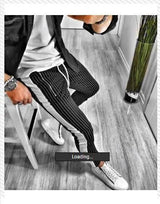 Men's Plaid Casual Sweatpants - WOMONA.COM