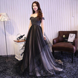 One-shoulder evening dress - WOMONA.COM