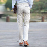 Men's Cotton hemp casual pants - WOMONA.COM