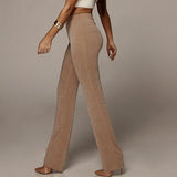 Hip-flare flared pants - WOMONA.COM