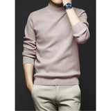 Knitted sweater long-sleeved T-shirt men - WOMONA.COM
