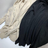 button-down waist sweater - WOMONA.COM