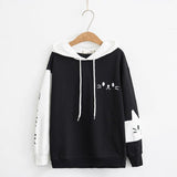 Bearded Cat Hooded Sweatshirt - WOMONA.COM