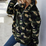 leather bracelet lapel sweater - WOMONA.COM