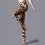 Printed yoga leggings - WOMONA.COM